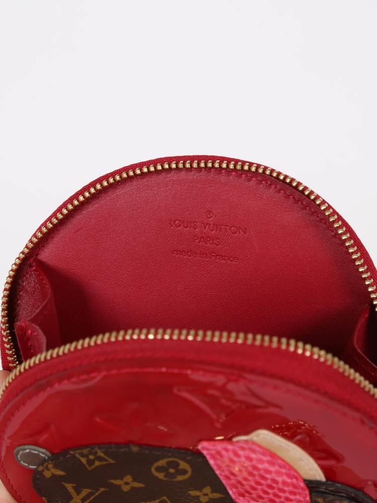 Louis Vuitton Louis Vuitton Amania Bunny Red Pomme D'Amour Vernis