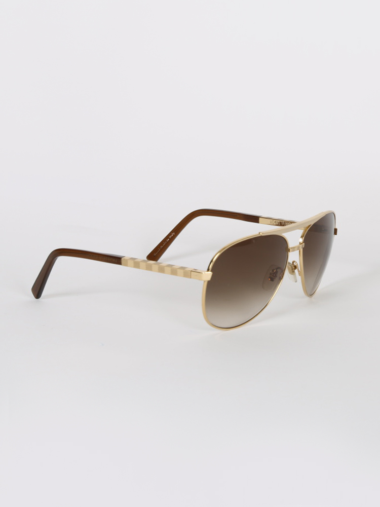 Louis Vuitton - Attitude Gold Pilot Sunglasses