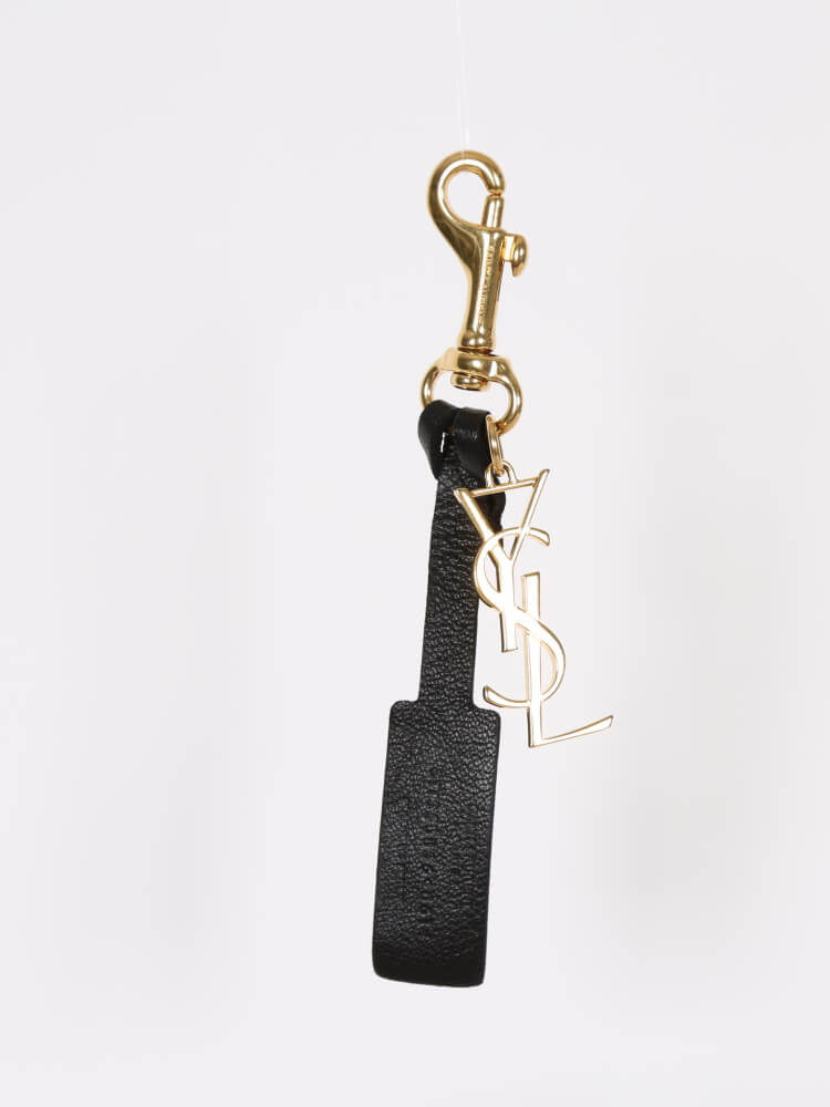 keyring   Keychain, Gold logo, Saint laurent