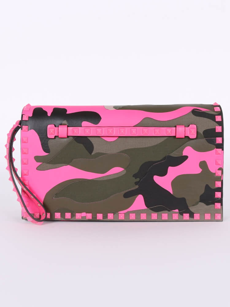 Valentino camouflage clutch sales
