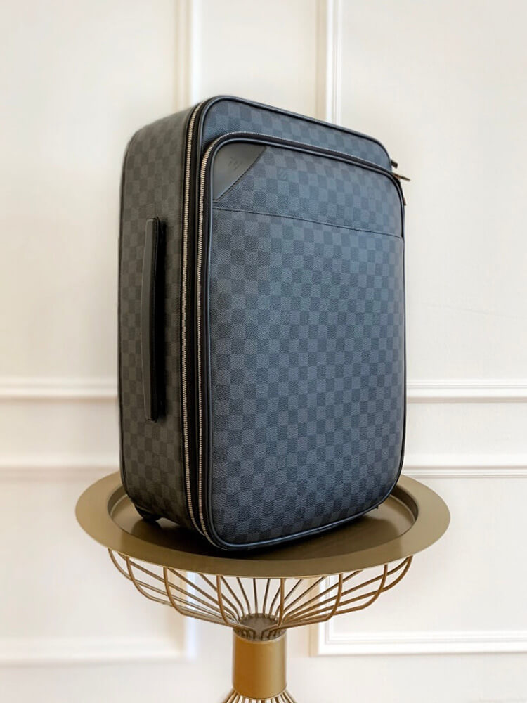 Louis Vuitton Damier Graphite Business Pegase Legere 55 Suitcase