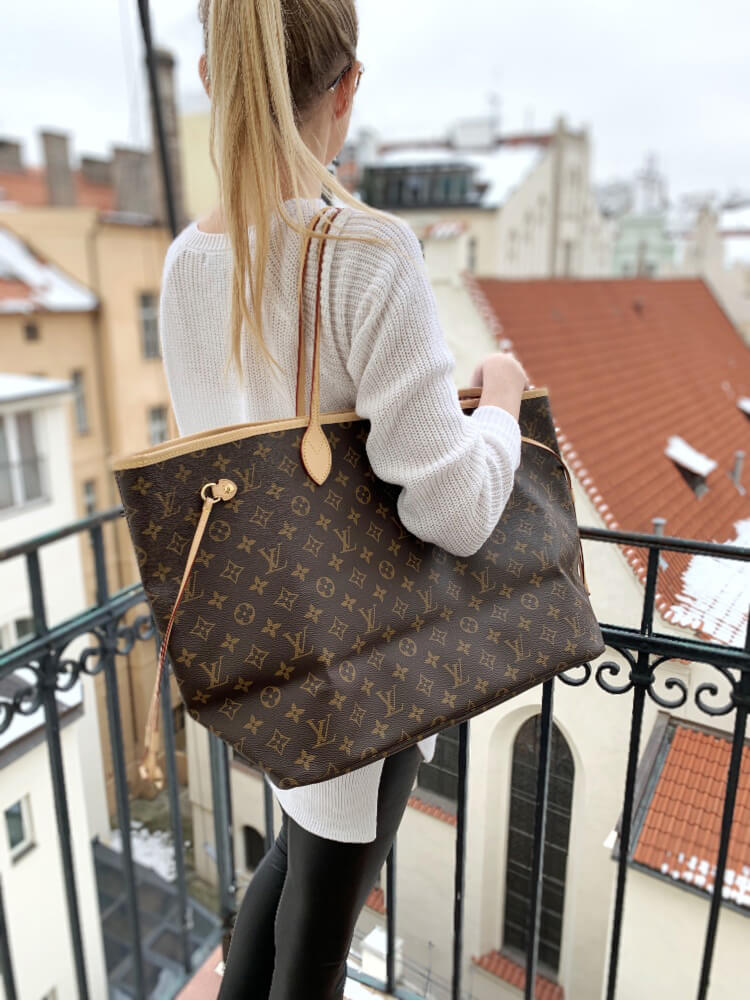 Louis Vuitton Monogram Neverfull GM Pivoine