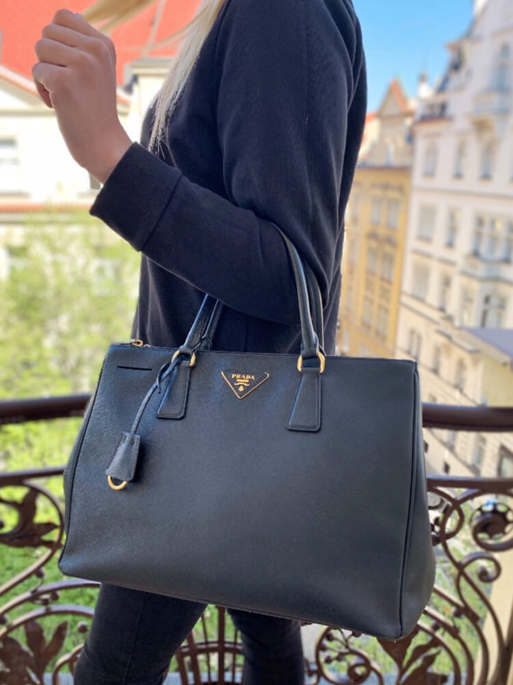 Prada Medium Galleria Saffiano Leather Bag