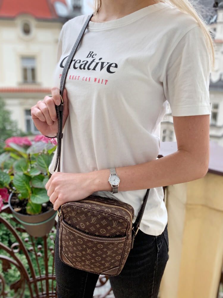 Louis Vuitton - Danube Mini Lin Fusain