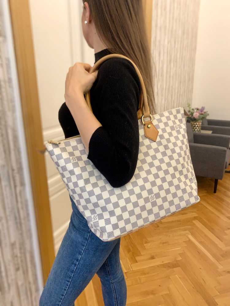 Louis Vuitton Damier Azur Saleya Tote