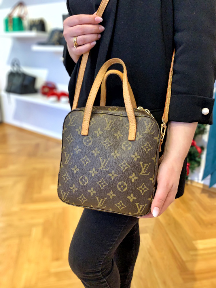 Louis Vuitton Monogram Spontini Bag! #shopjacobjames