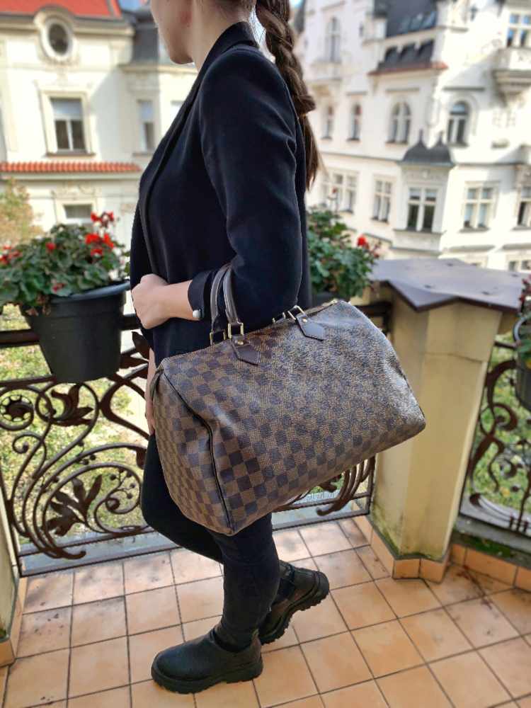 louis-vuitton speedy 35 damier ebene