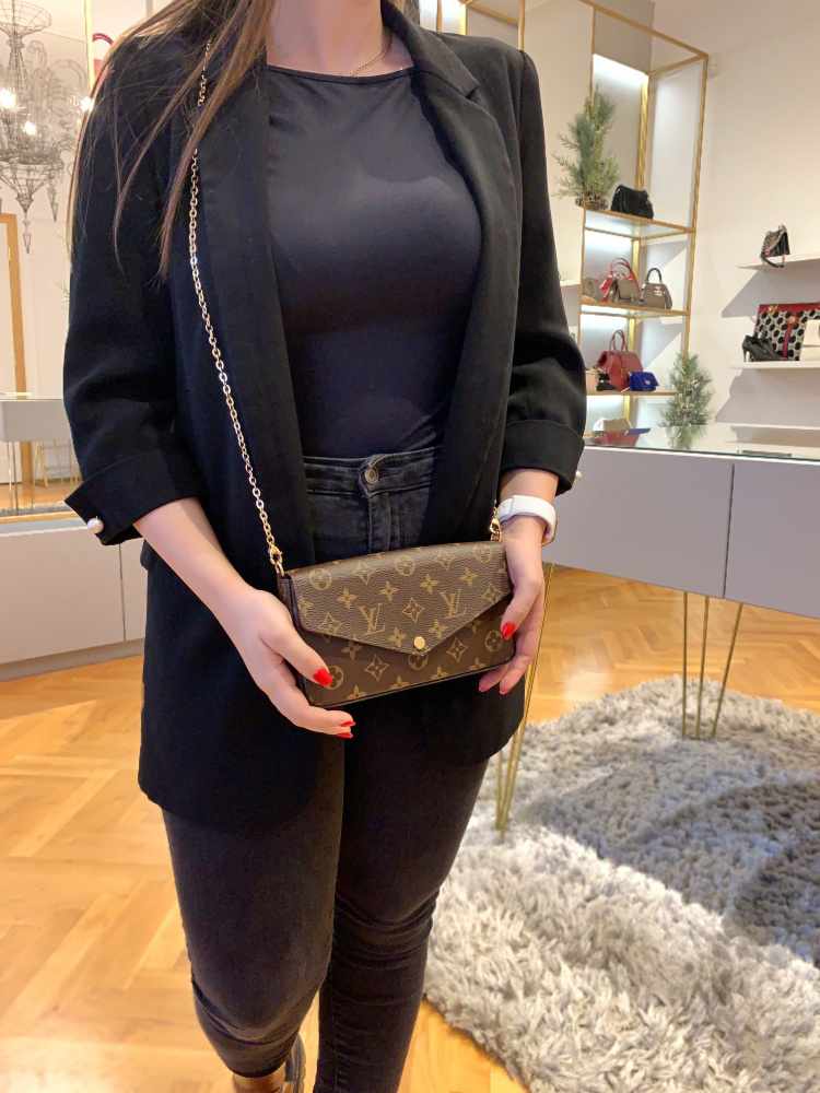 Louis Vuitton Pochette Felicie Outfit