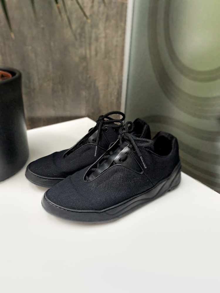 Dior Homme B17 Canvas Leather Men Sneakers Black 42 www.luxurybags.cz