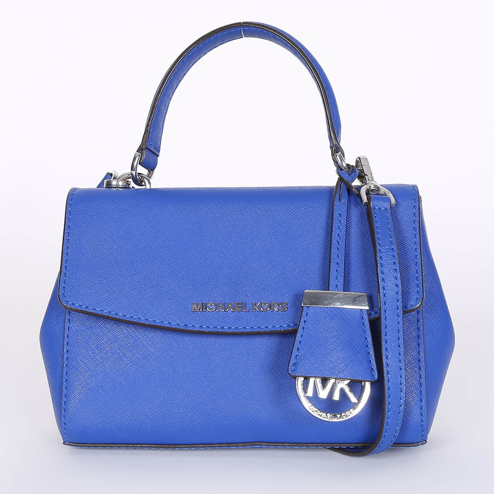 Michael Kors Ava Extra-Small Saffiano Leather Crossbody - Electric Blue