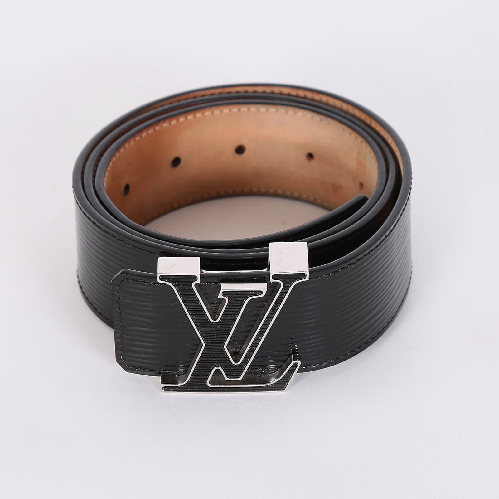 Louis Vuitton Black EPI Leather Belt – Savonches