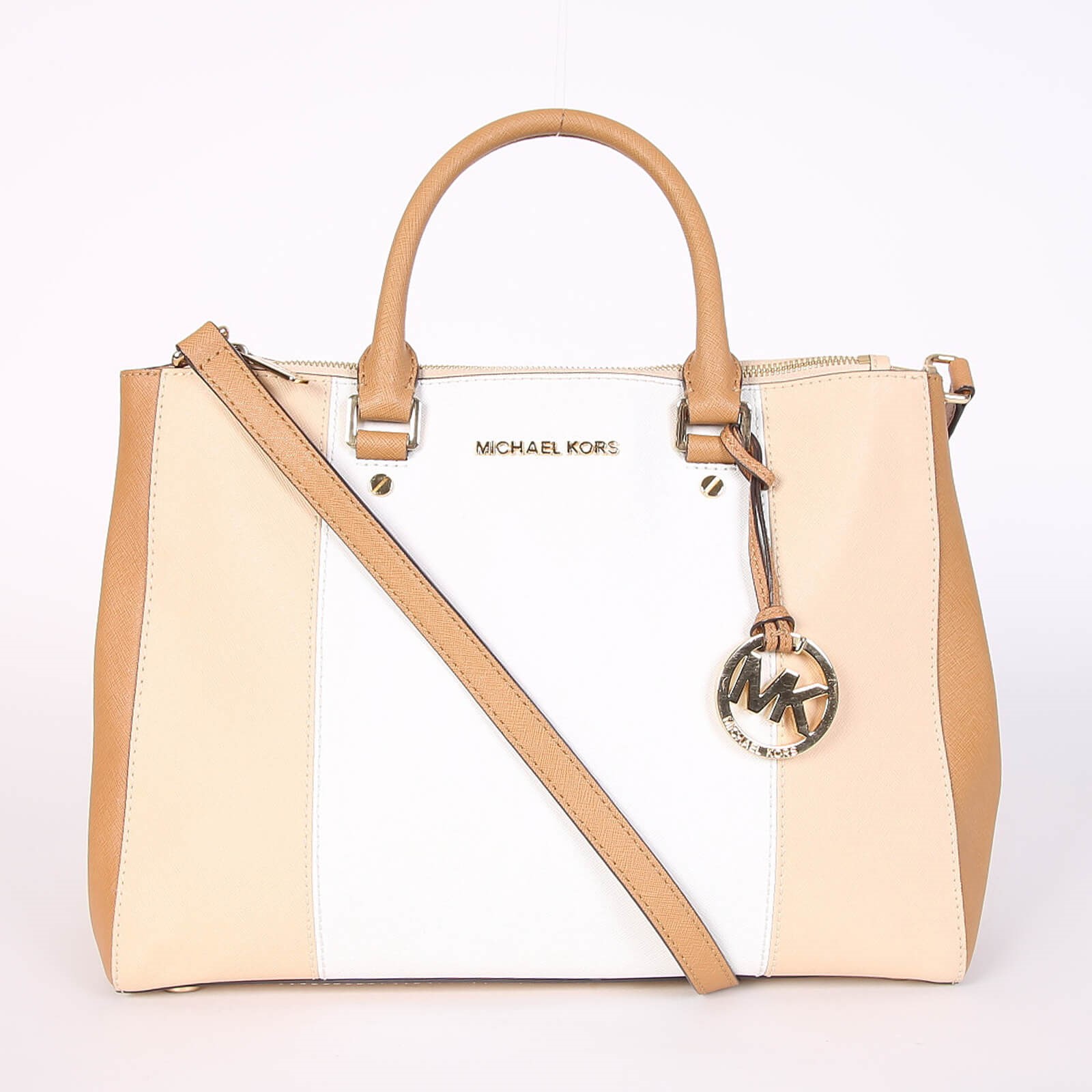 Michael Kors Sutton Large Saffiano Leather Tricolor www