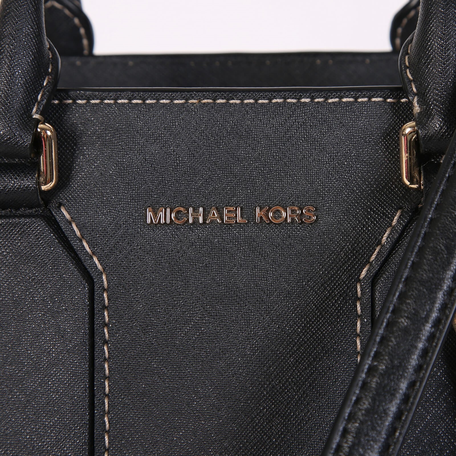 MICHAEL Michael Kors Selby Medium Crossgrain Leather Satchel